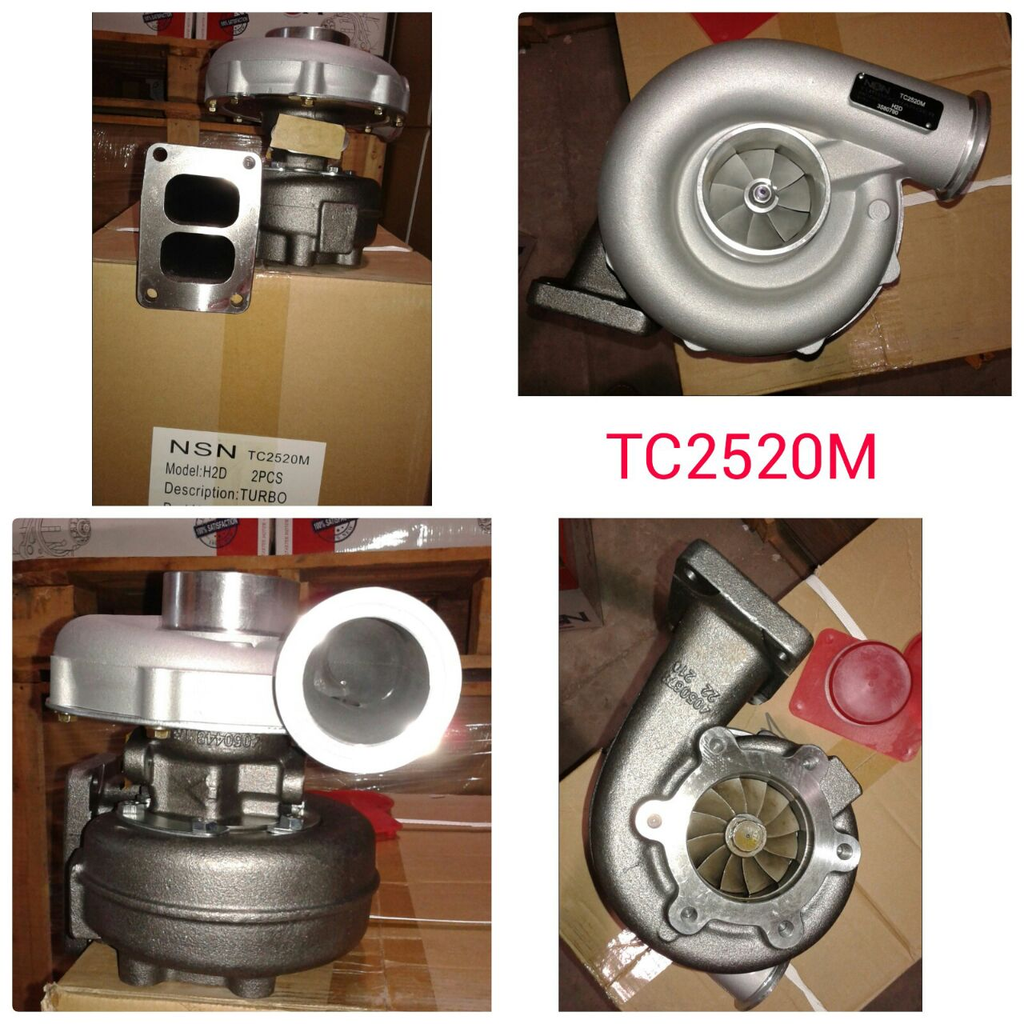 TC2520M   - TURBOCHARGER MAN H2D 95-2003