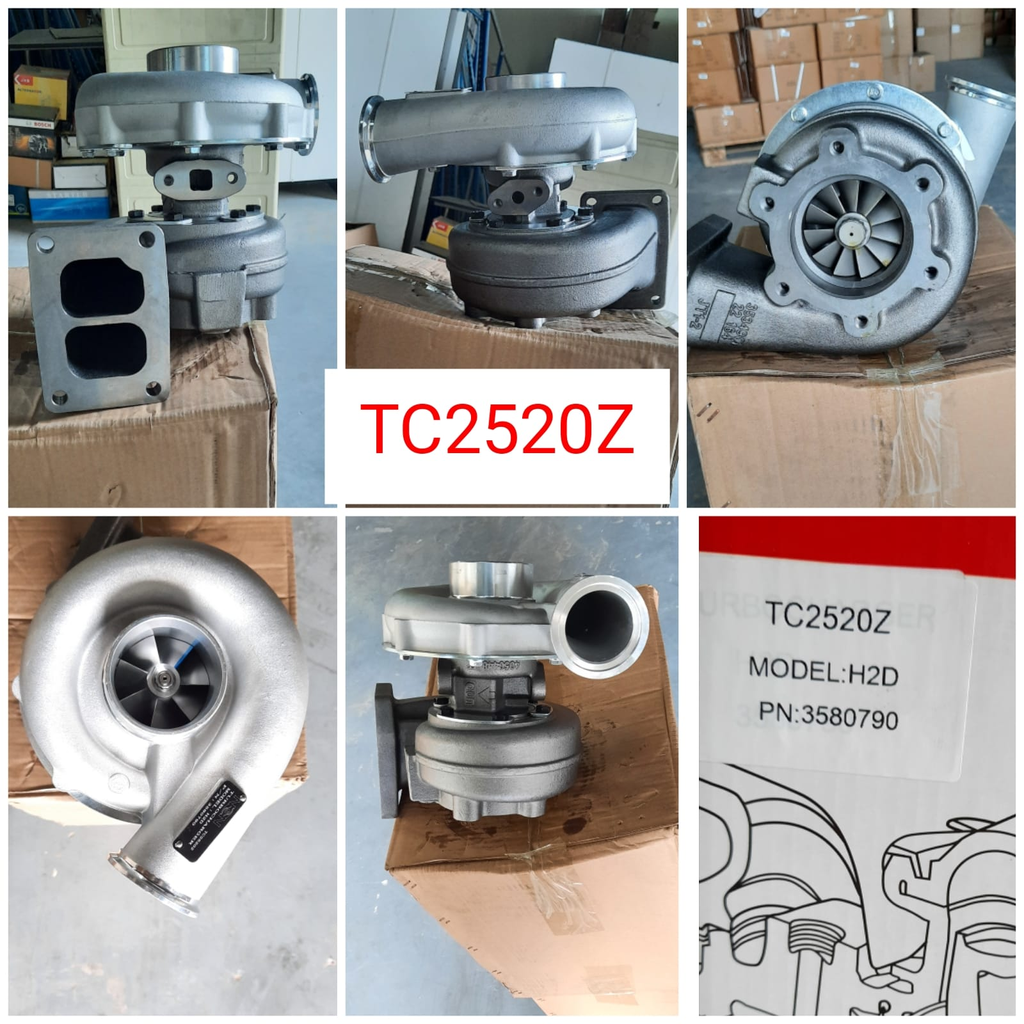 TC2520Z   - TURBOCHARGER MAN H2D 95-2003