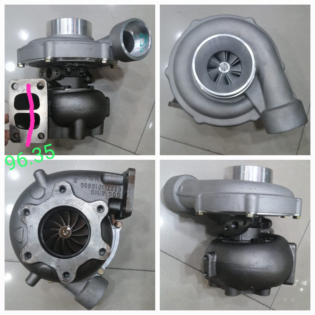 TC2524O1-TURBOCHARGER MER K27 OM502
