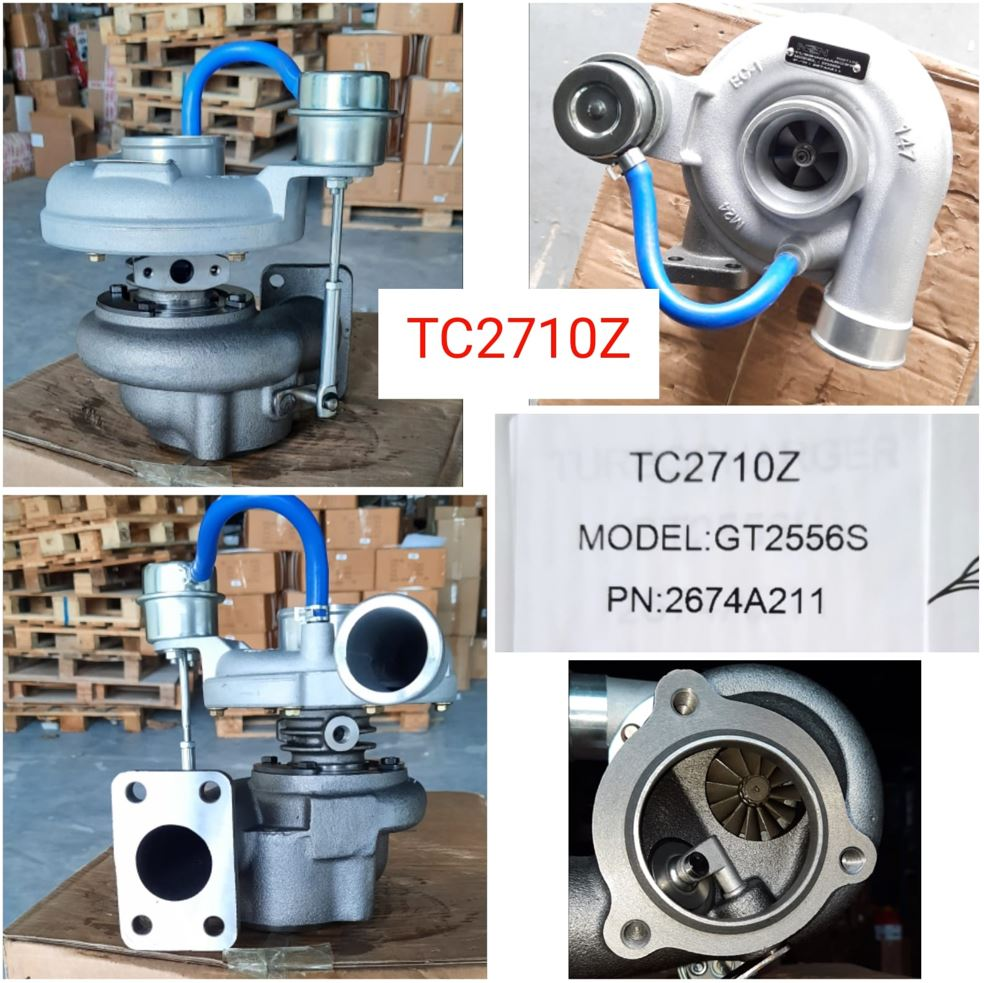 TC2710Z   - TURBOCHARGER PERK 8 WITH BLOW VALVE