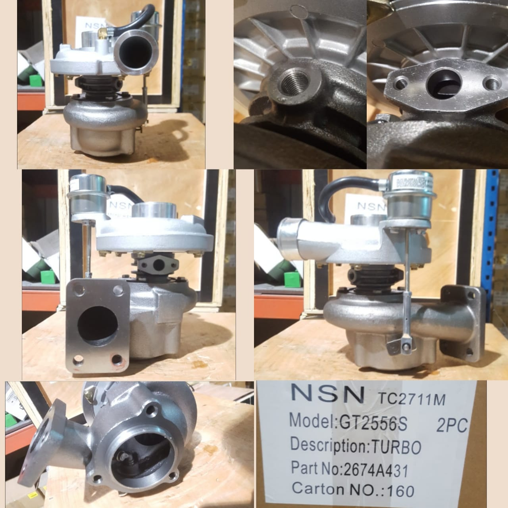 TC2711M-TURBOCHARGER PERK 9 GT2556S