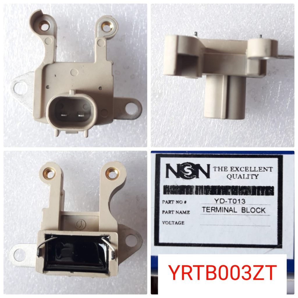 YRTB003ZT- TERMINAL BLOCK CAPACITOR 2P L SHAPED HORIZONAL PIN