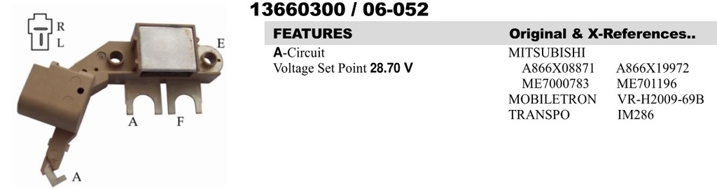 YR2477W   - MITS 24V R-L 4WD BRUSHLESS REGULATOR