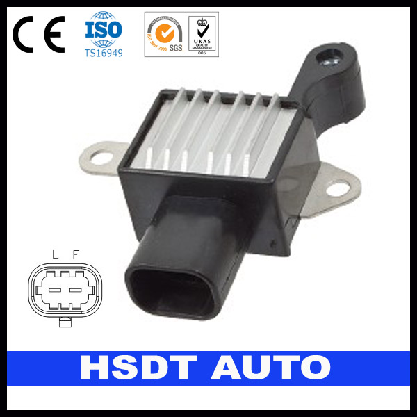 YR1600R2-ND 12V 2P L-DFM STRAIGHT REGULATOR