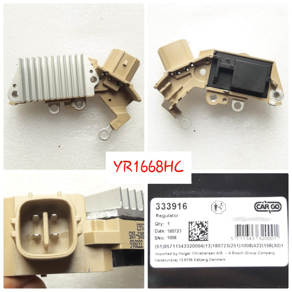 YR1668HC-ND 12V 4P SQUARE U/SIDE 63.5MM REGULATOR
