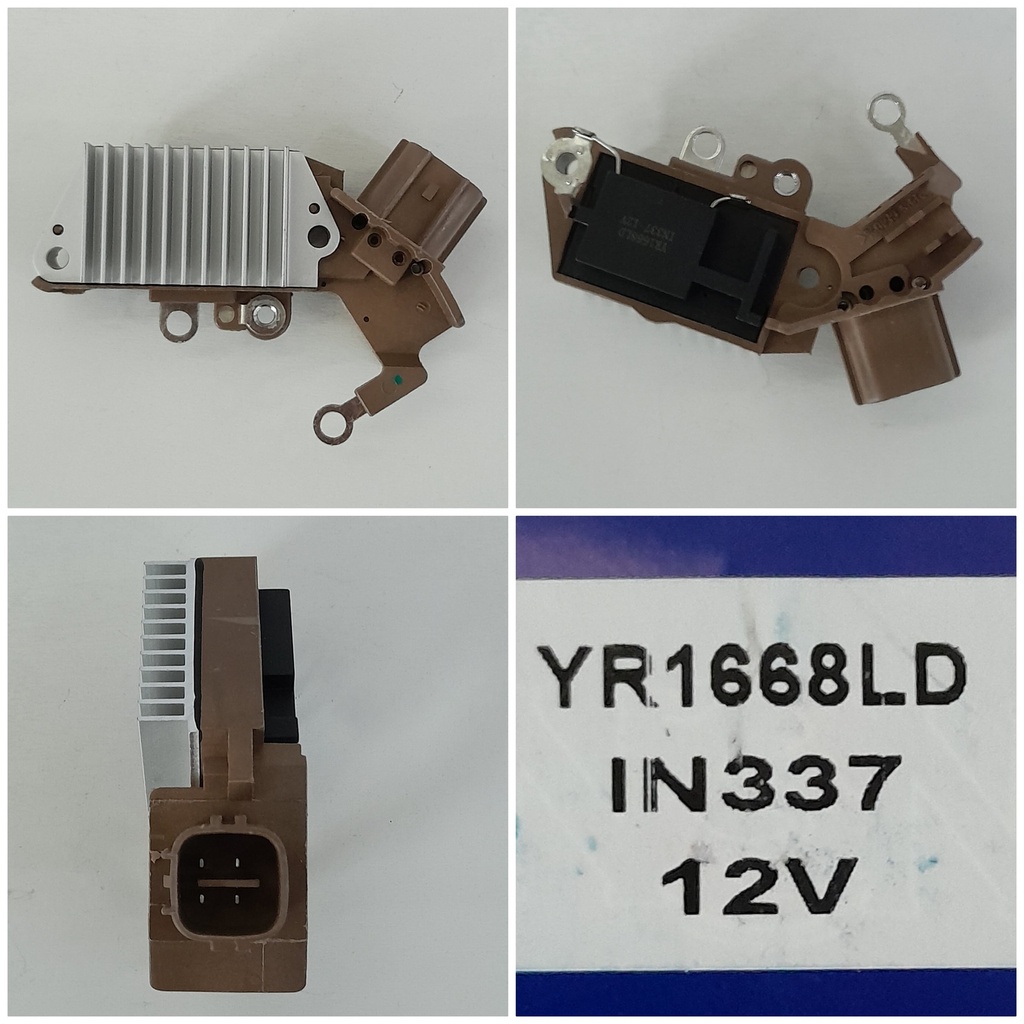 YR1668LD   - ND 12V 4P SQUARE U/SIDE 63.5MM REGULATOR
