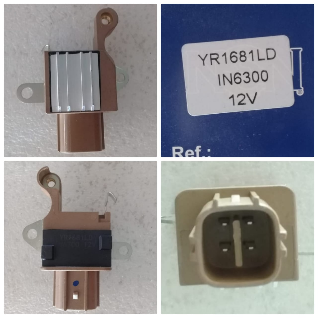 YR1681LD   - ND STRAIGHT 12V 4P IG-S-L-FR(M)REGULATOR