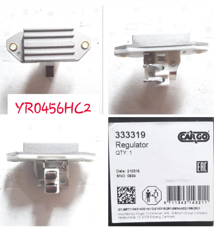 YR0456HC2- MAGNETI M/GAP MARELLI 12V W/O WIRE REGULATOR