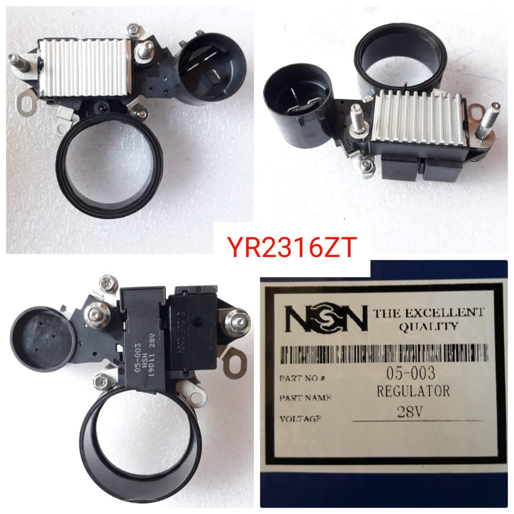 YR2316ZT   - IZU 24V 3P+CARBON HOLDER REGULATOR