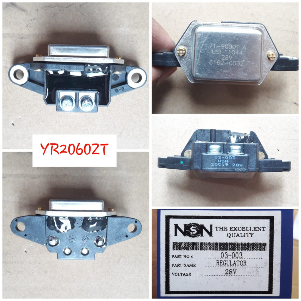 YR2060R- CT ND 966 SIDE SCREW 24V REGULATOR ASSEMBLY