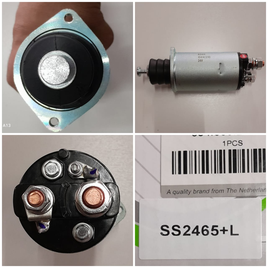 SS2465+L- KOMATSU PC200 24V SMALL SOLENOID