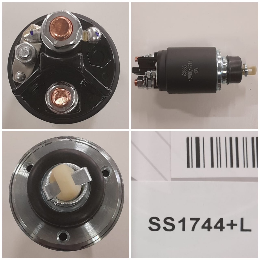 SS1744+L-PERKIN ISKRA N/M 12V M10/M8 SOLENOID SWITCH 