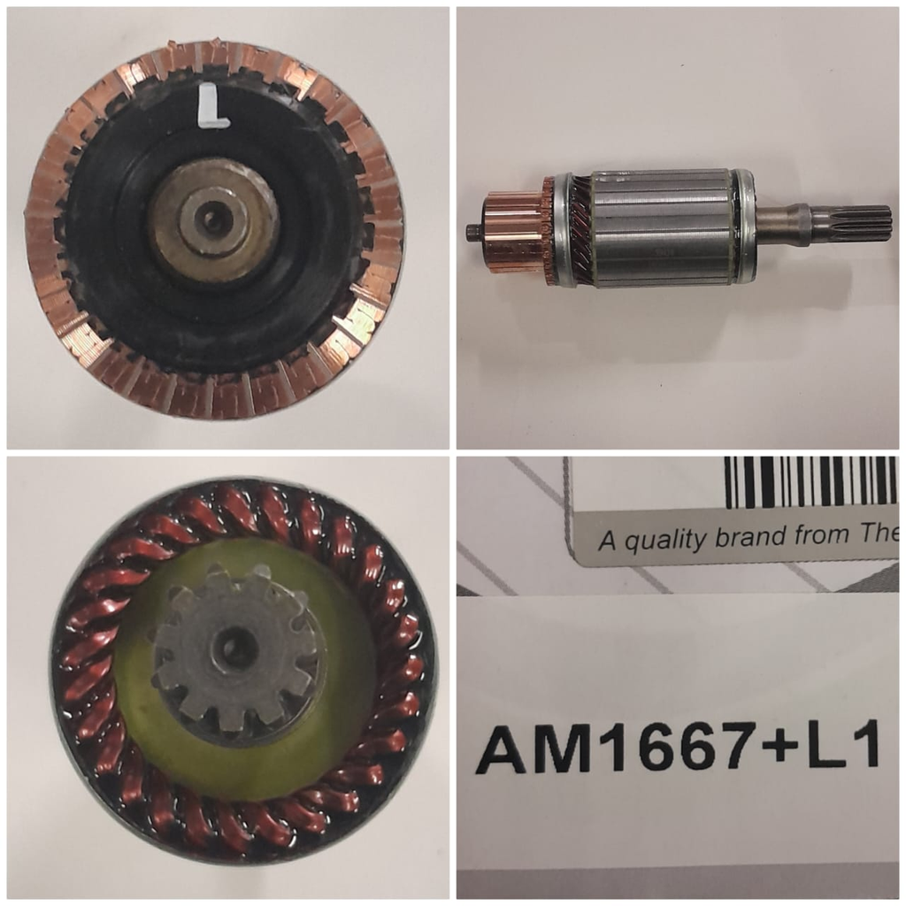 AM1667+L1- NSSN TD27 12V ARMATURE