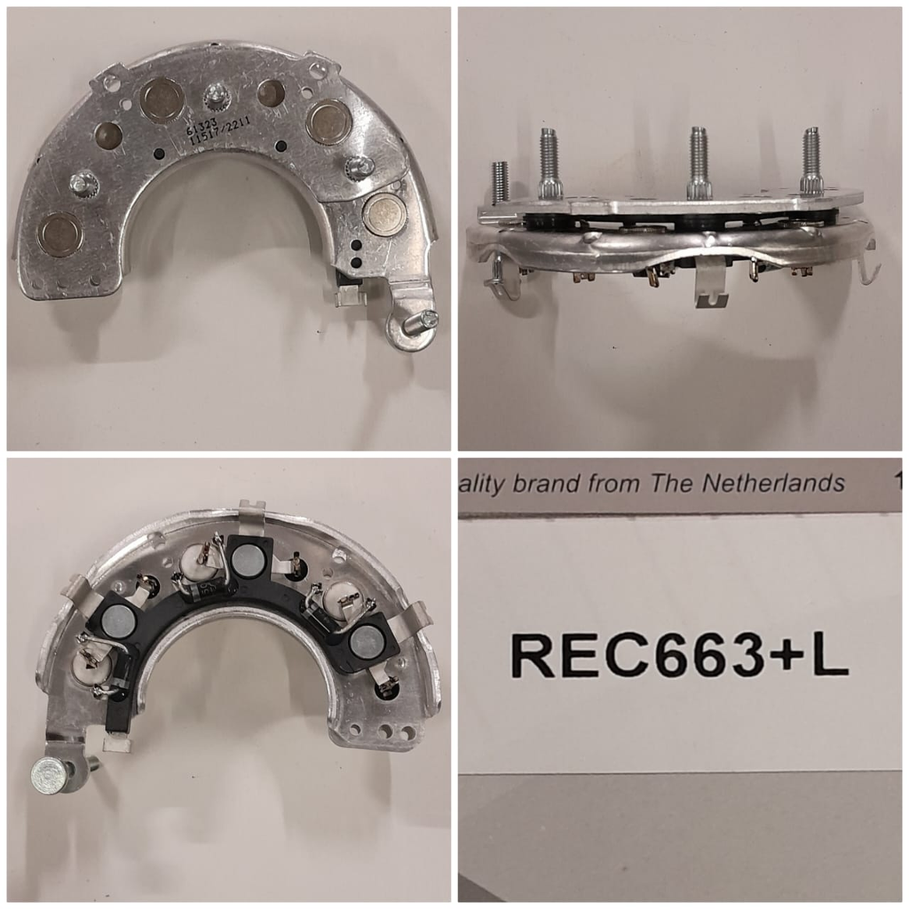 REC663+L- IZU TD27 3B+PATRI RECTIFIER PLATE