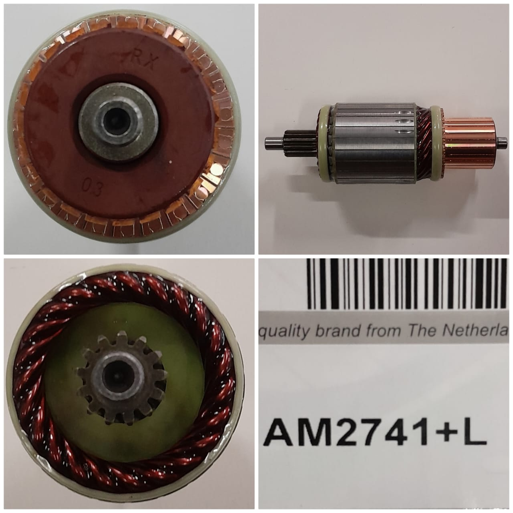 AM2741+L-RNT 24V STARTER 13SP ARMATURE