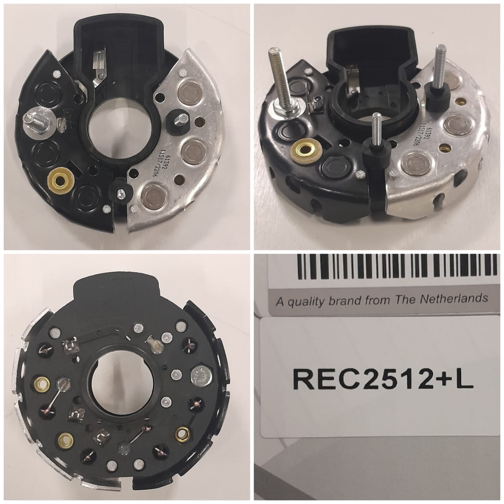 REC2512+L-BSH 27A 3BOLT+1 PIN RECTIFIER