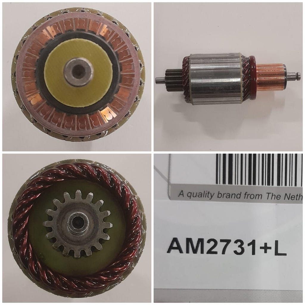 AM2731+L-PERKIN N/M 24V 16SP ARMATURE