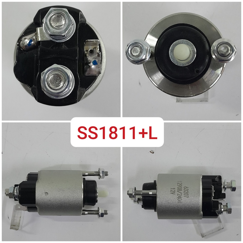 SS1811+L-NIPPODENSO 12V 2B PLASTIC LBC SOLENOID SWITCH 