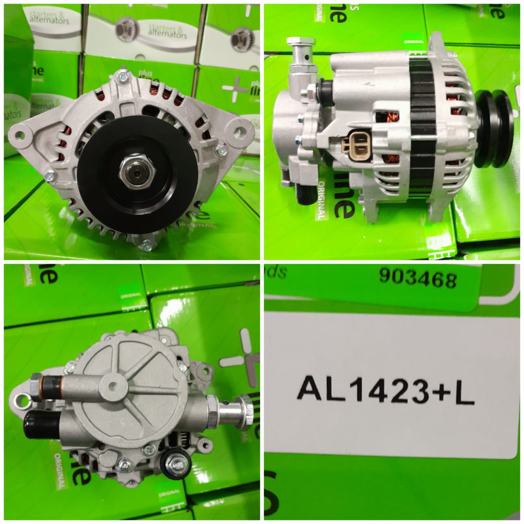 AL1423+L- MITS L200 N/M 12V 90A W/PUMP ALTERNATOR