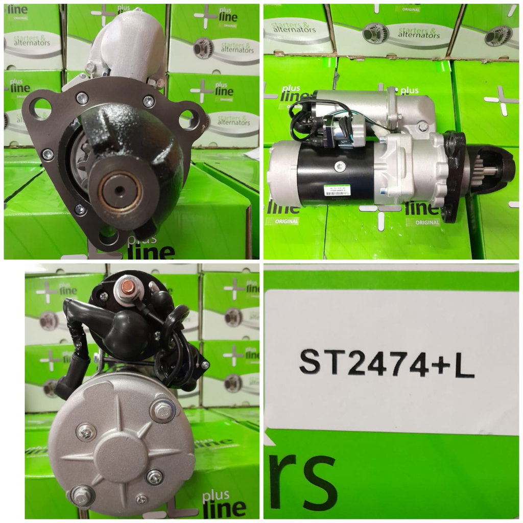ST2474+L-KOMATSU S6D125 OEM 24V 11T STARTER MOTOR