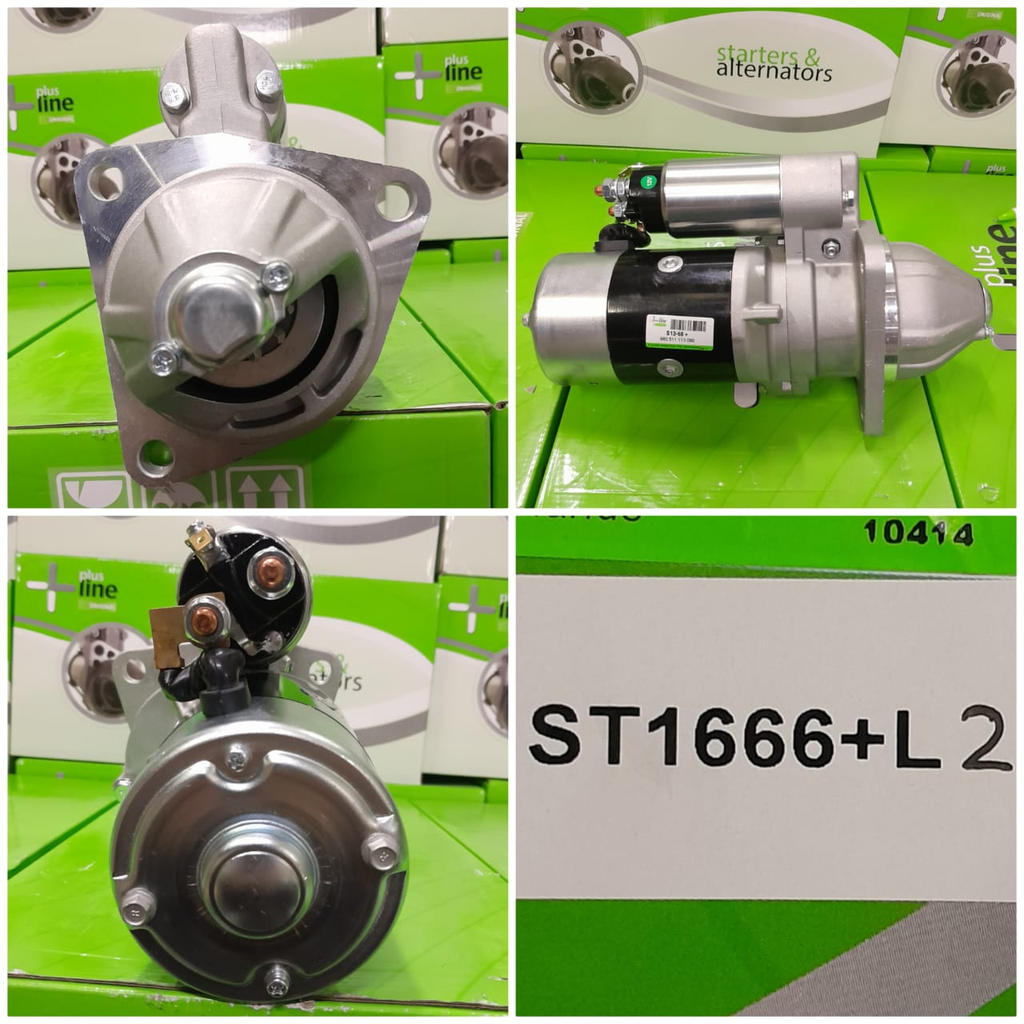 ST1666+L2-NSSN FD6 6CY 12V 11T SMALL SWITCH STARTER MOTOR