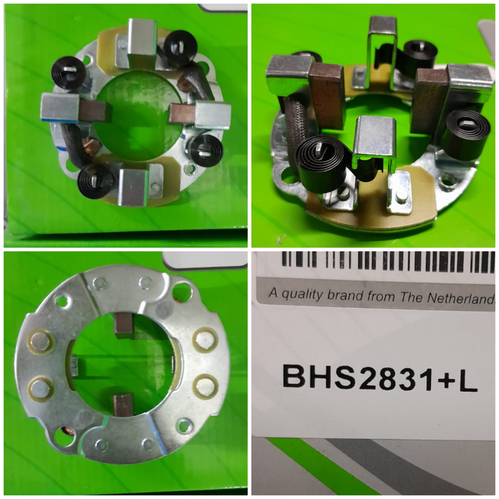 BHS2831+L-ND 24V BRUSH HOLDER ASSY WITH CARBONS