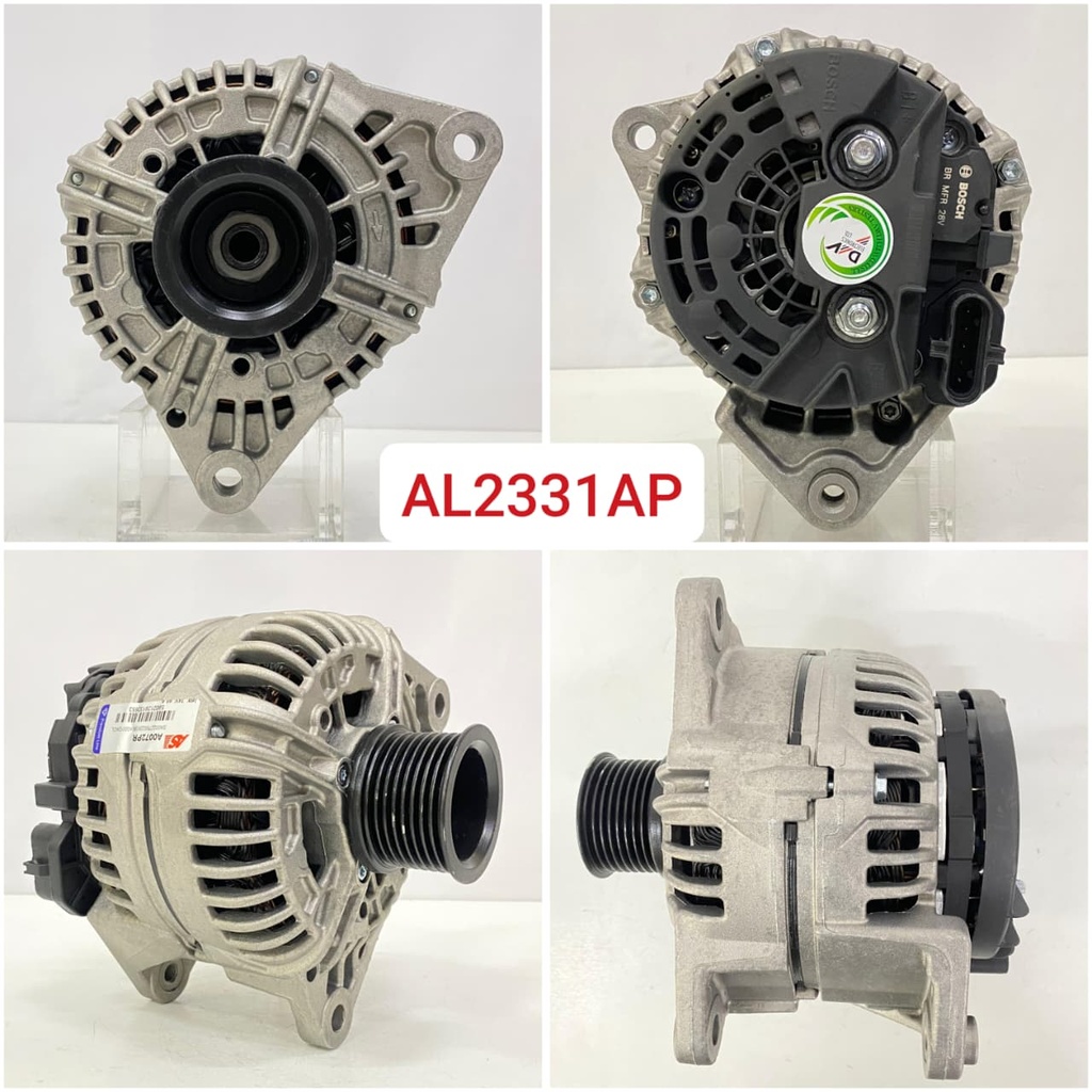 AL2331AP-IVECO 24V 90A RHE ACTROS TYPE ALTERNATOR