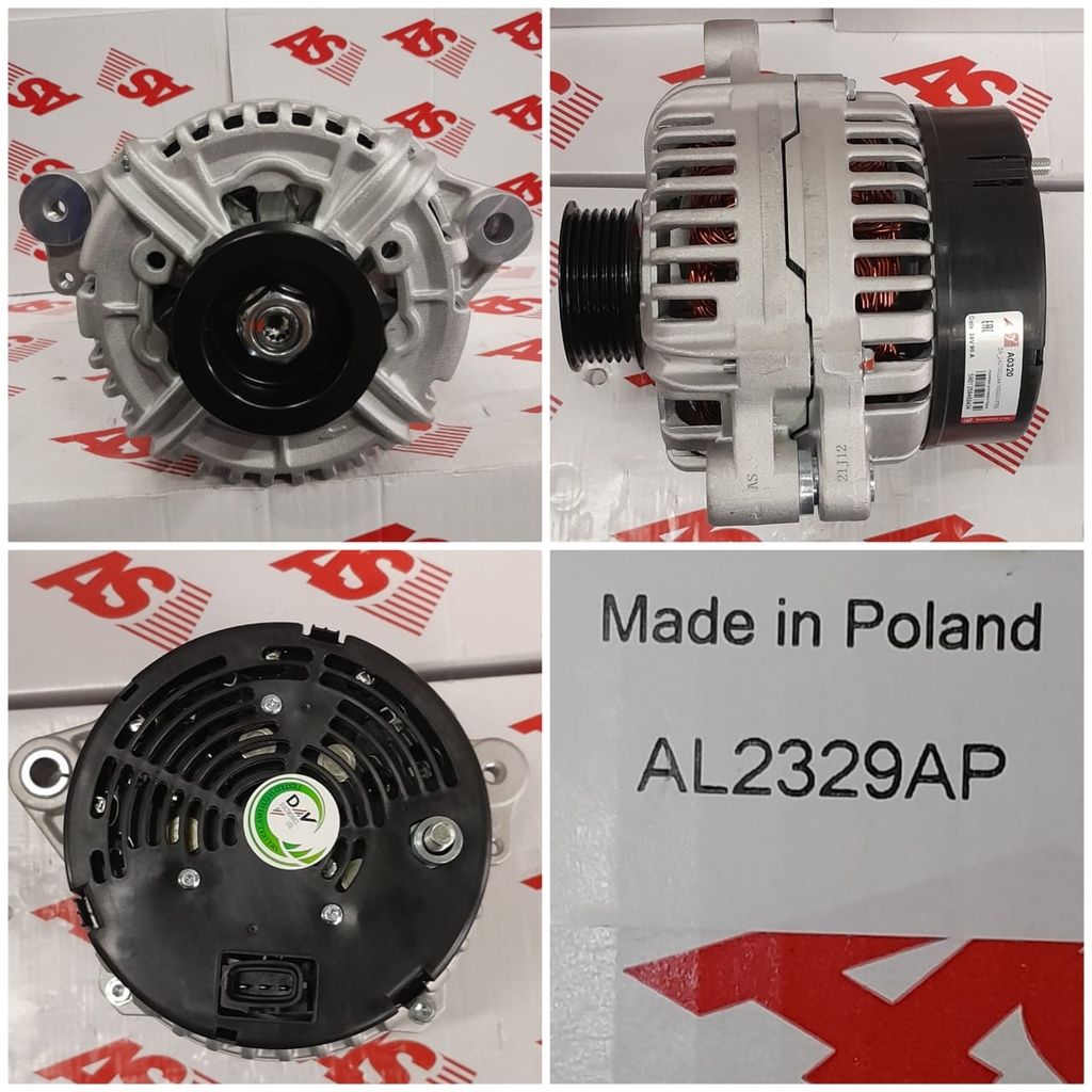AL2329AP-IVECO N/M 24V 90A 3 PIN 12PK ALTERNATOR 
