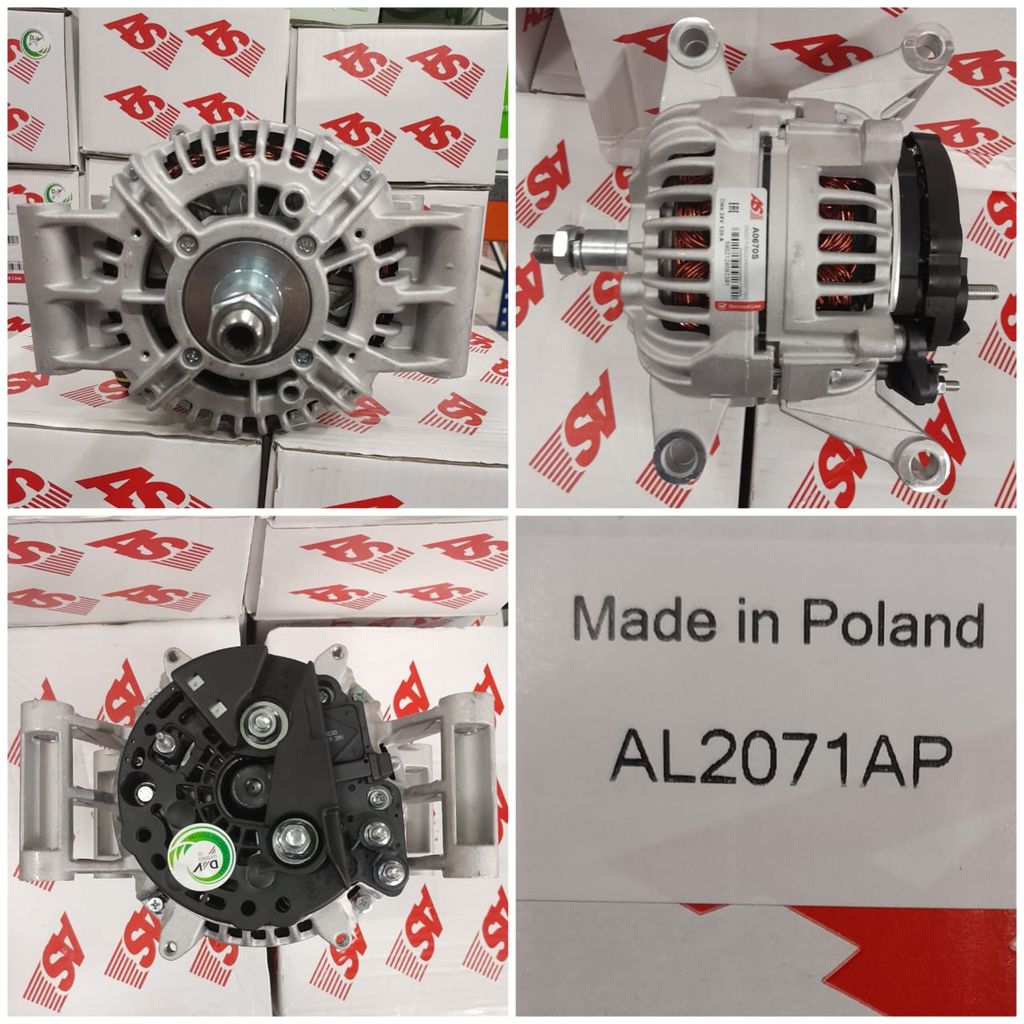 AL2071AP-CT 24V 115A 24SI TYP W/O PULLY ALTERNATOR