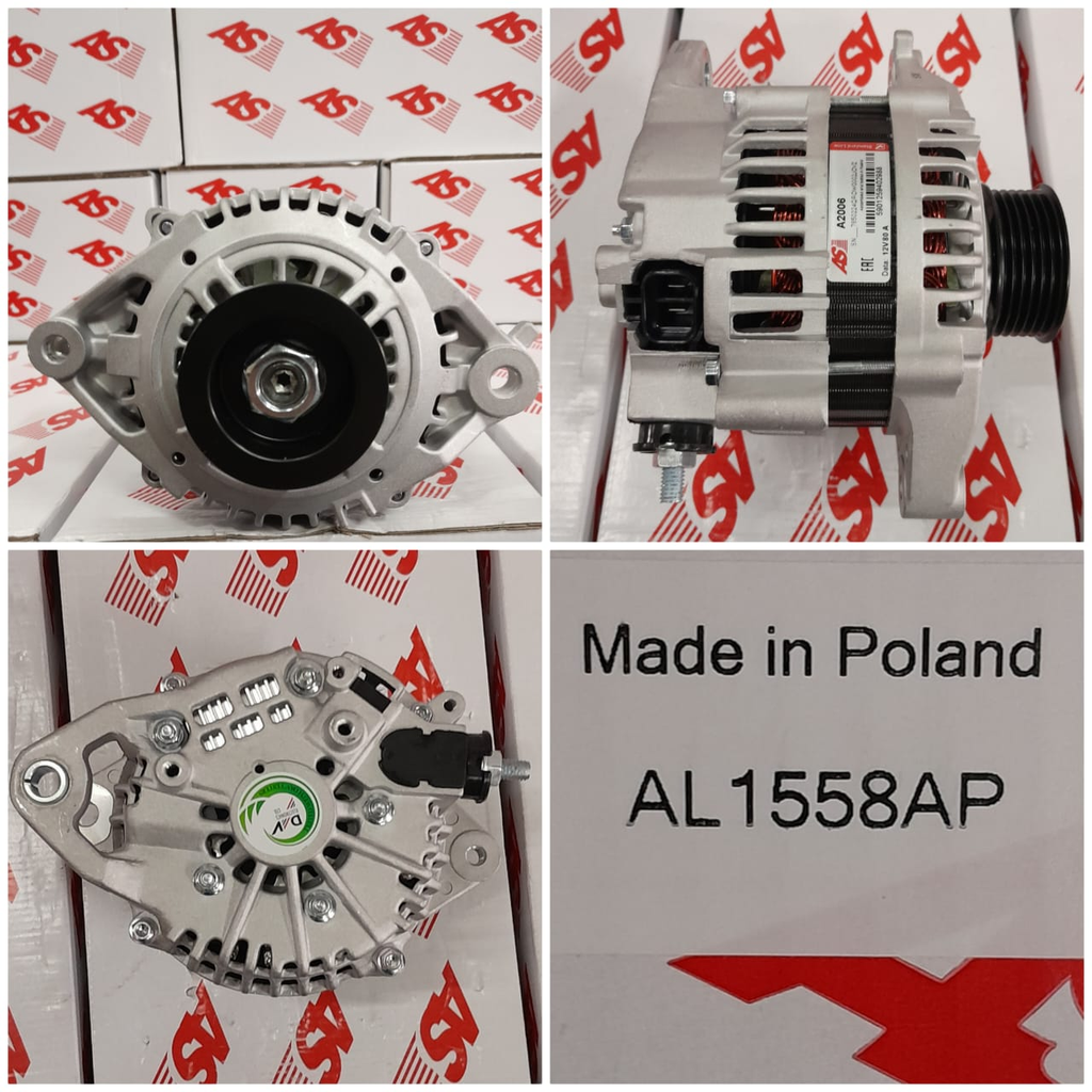 AL1558AP-NSSN SNY 12V 80A 6PK 2P STR ALTERNATOR