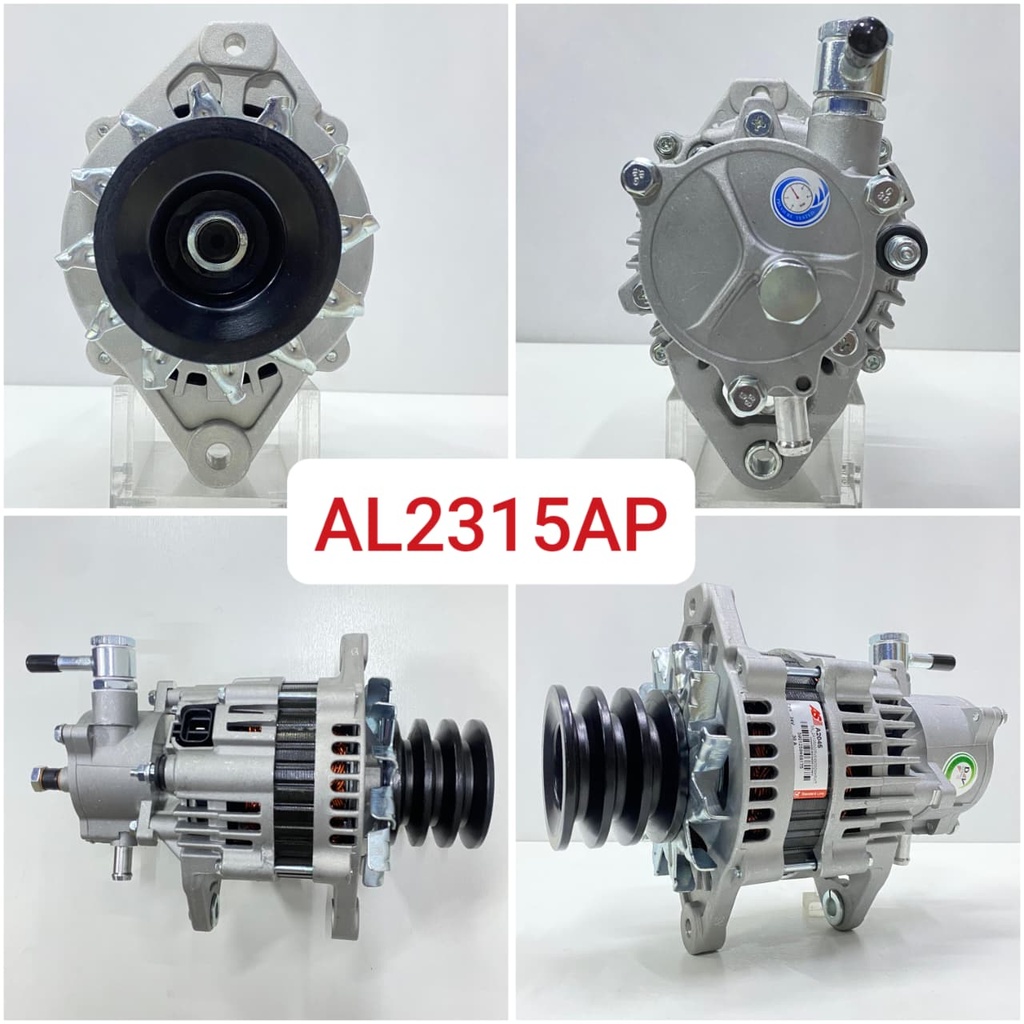 AL2315AP-IZU NPR 24V 50A 3PULLEY+1 PIN SILVER PUMP ALTERNATOR