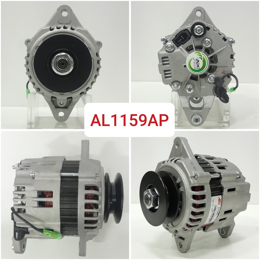 AL1159AP-FORKLIFT S/E HITACHI 4FF 12V 50A B/GRIP ALTERNATOR