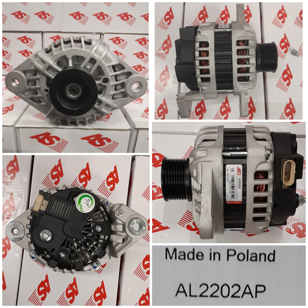 AL2202AP-VALEO/HYUNDAI 24V 90A D/F 8PK 1P UP ALTERNATOR