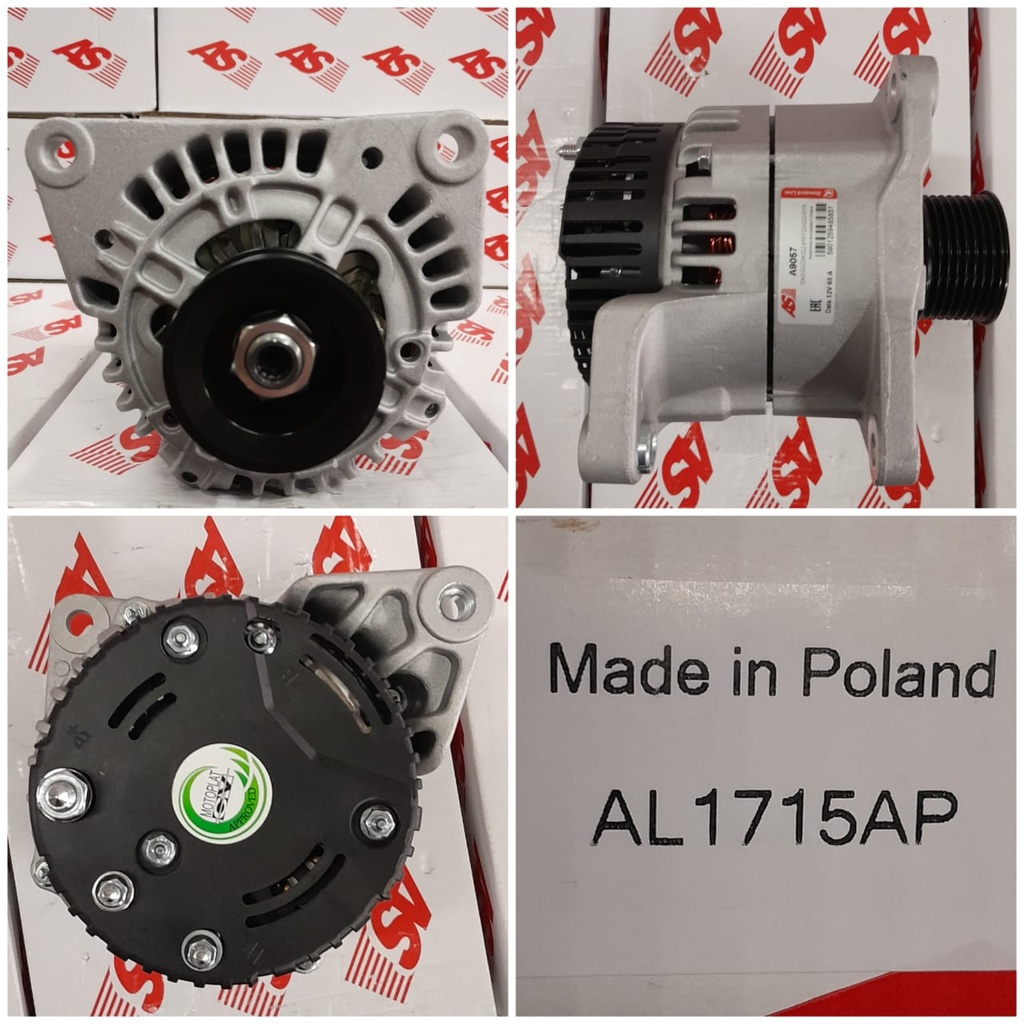 AL1715AP-PERKIN JCB 3CX N/M 12V 95A ALTERNATOR