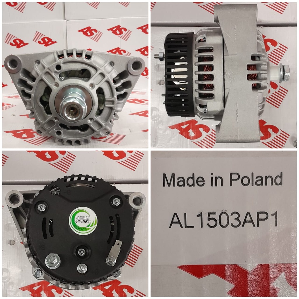 AL1503AP1-ROLLER ISKRA 12V 10PK H2H147MM ALTERNATOR  
