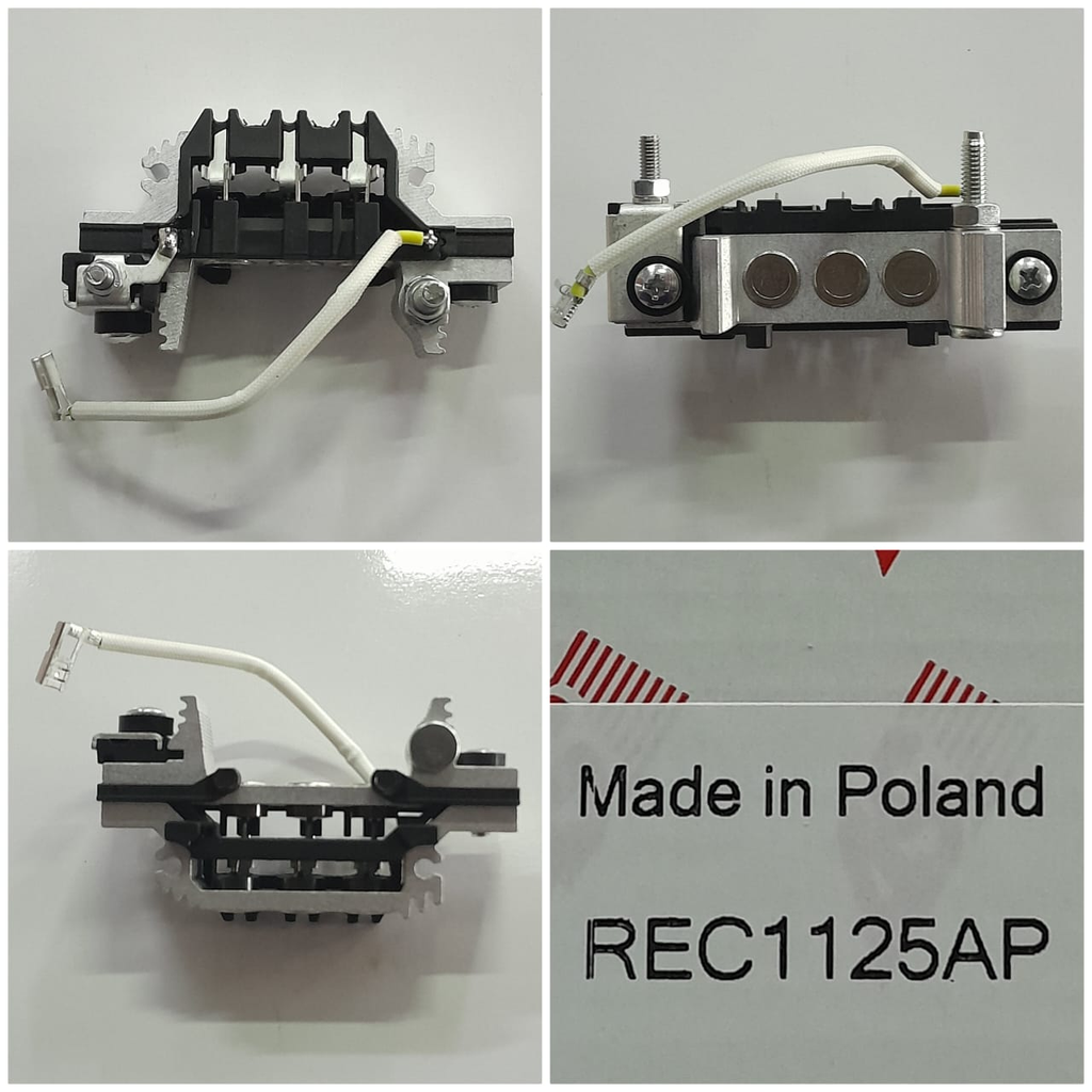 REC1125AP-ISK MAGNETIC 3P+1BOLT RECTIFIER PLATE