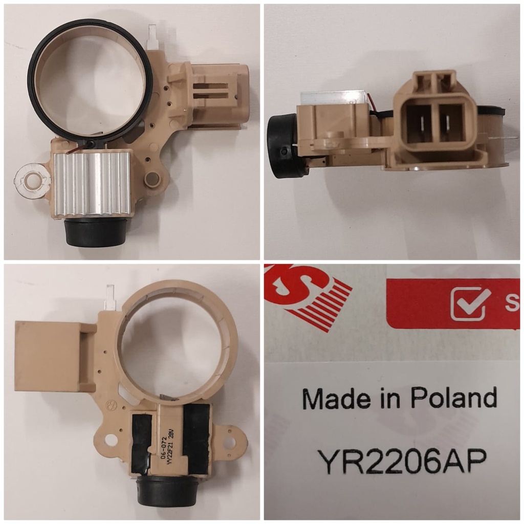 YR2206AP-HYUNDAI 24V 43MM STRAIGHT REGULATOR