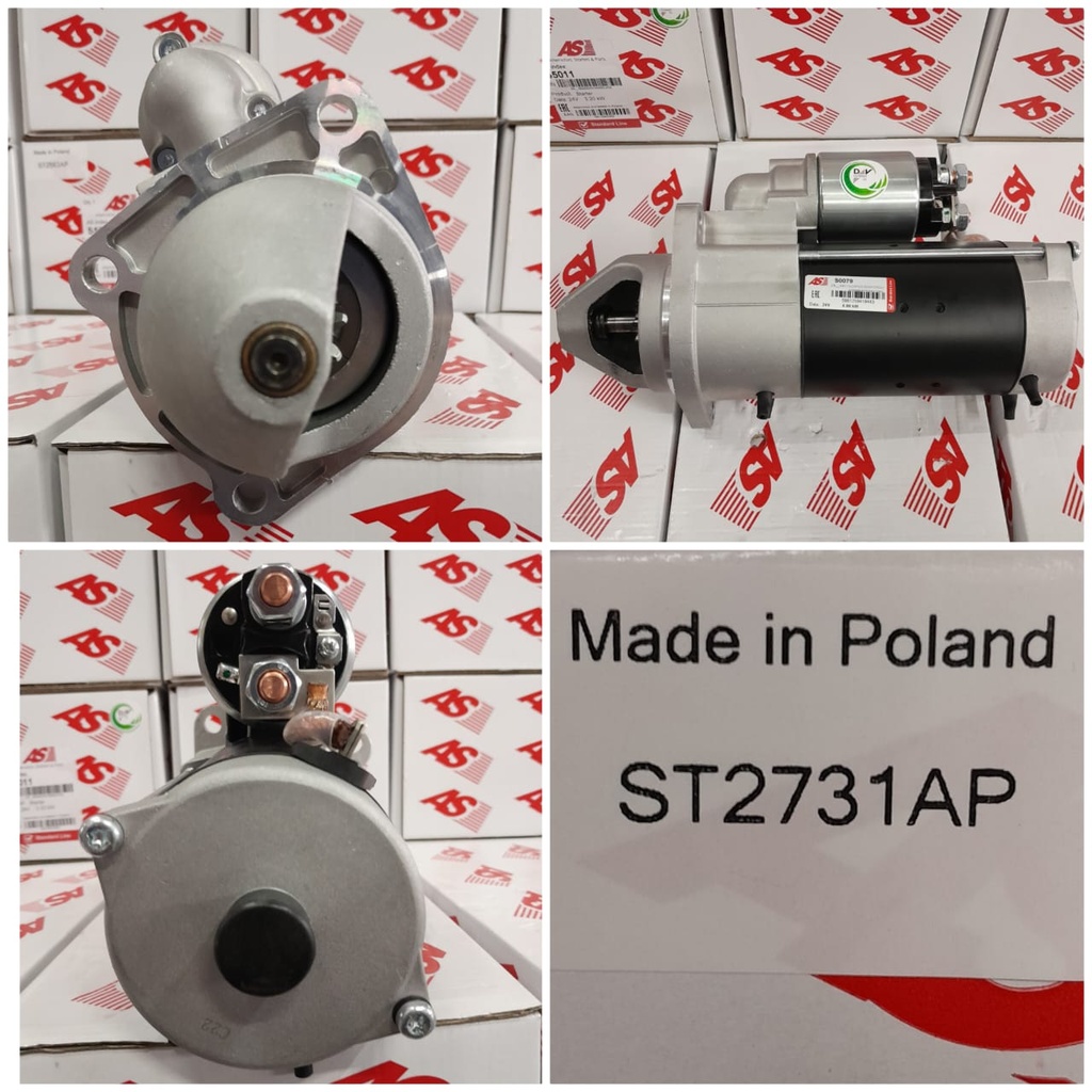 ST2731AP-PERKIN 24V 9T N/M RHO STARTER MOTOR