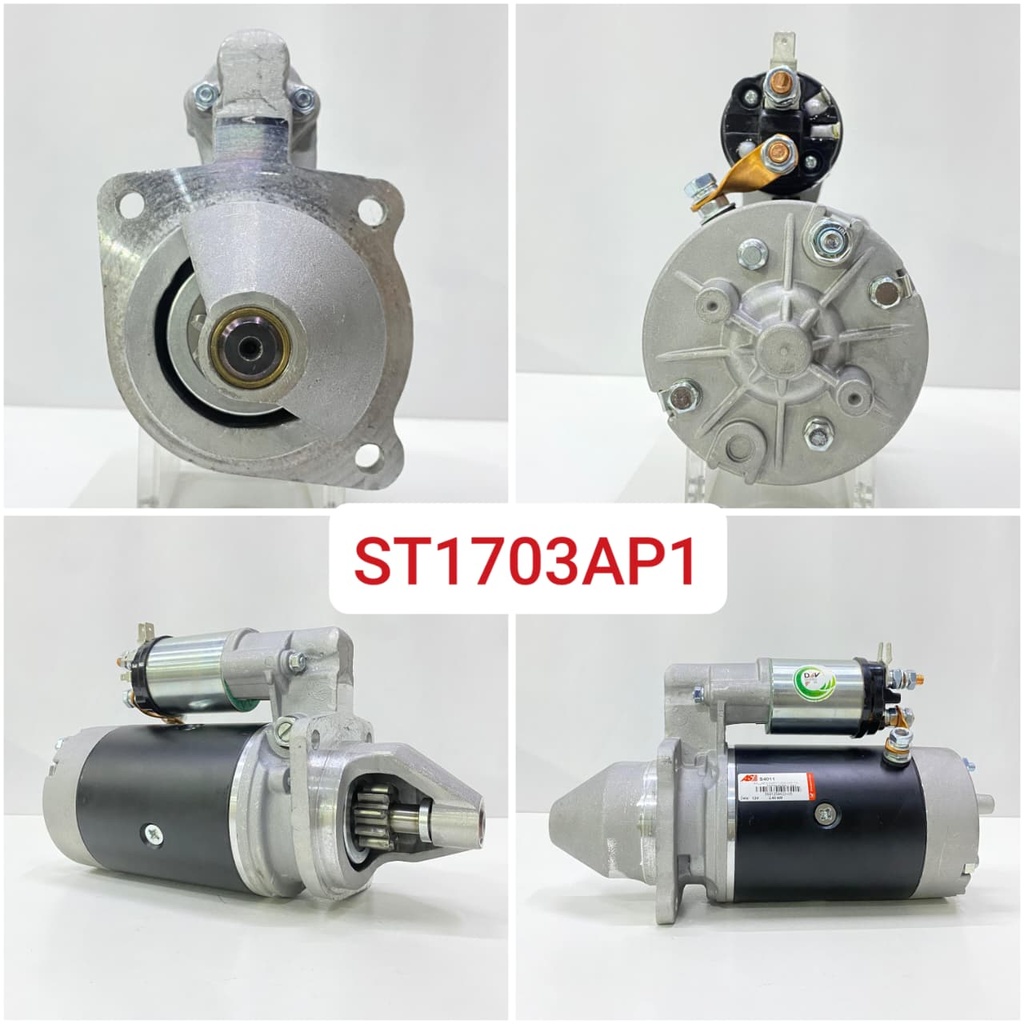 ST1703AP1-PERKIN JCB 12V 10T SMALL LHO STARTER MOTOR 