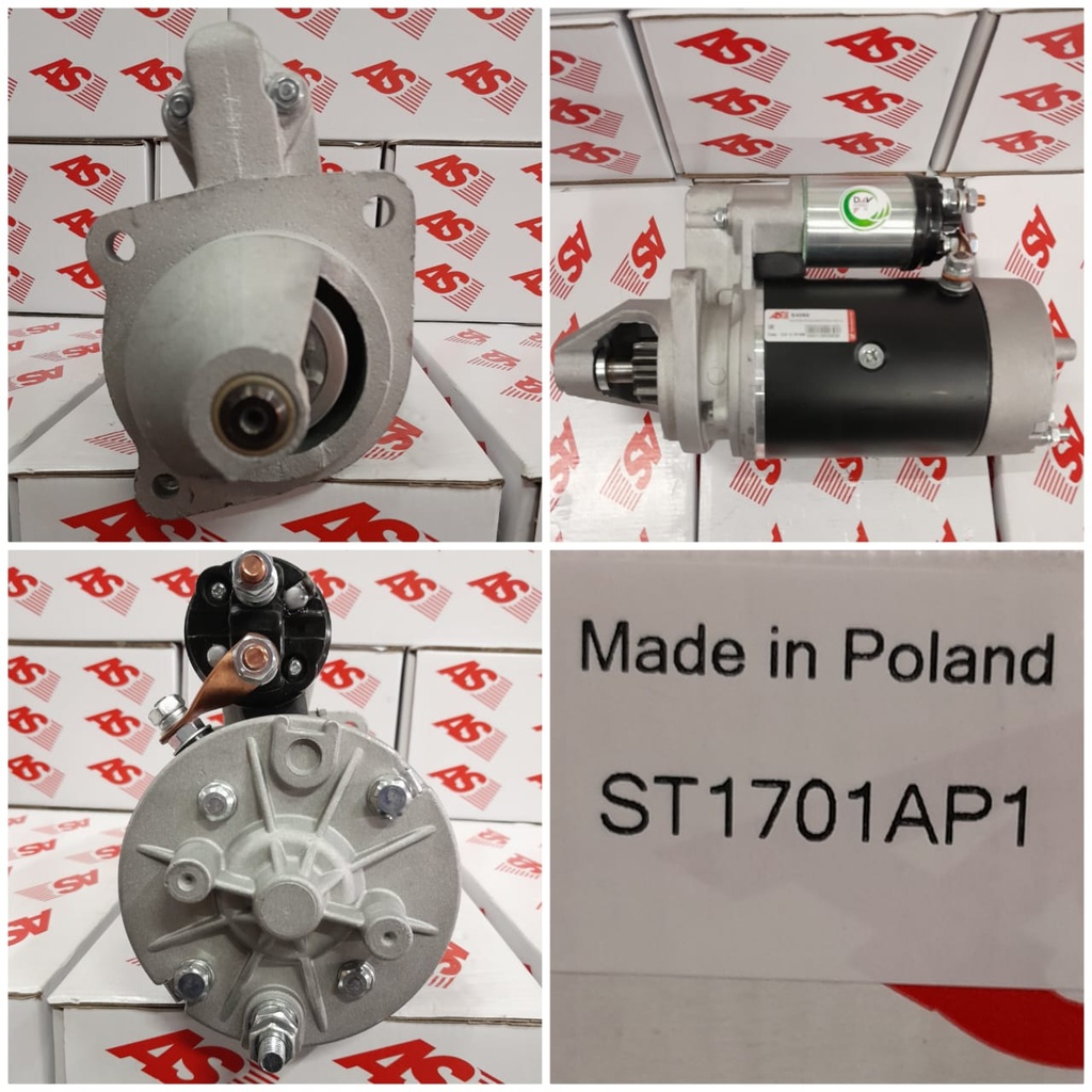 ST1701AP1-PERKIN JCB 12V 10T SMALL RHO STARTER MOTOR   