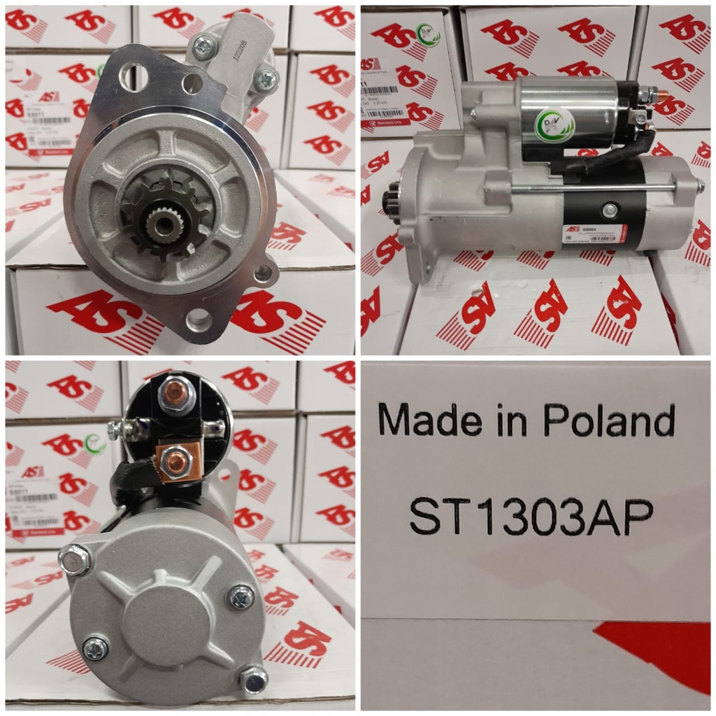 ST1303AP-FORKLIFT S4S 12V 10T N/M STARTER MOTOR  