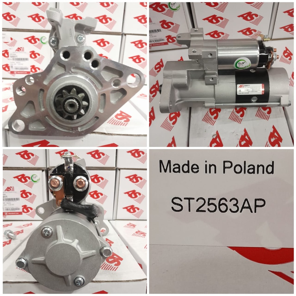 ST2563AP-MITS CANTER 4D33 24V 9T STARTER MOTOR
