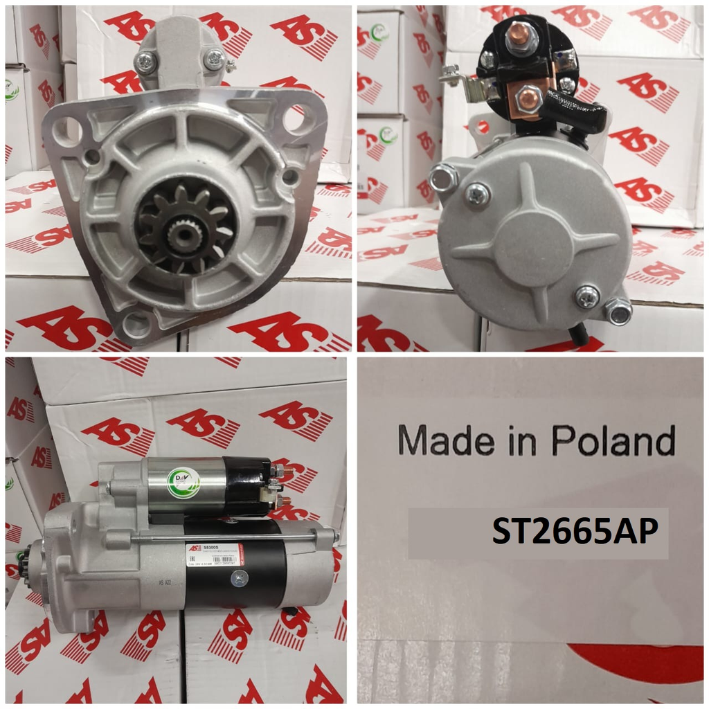 ST2665AP-NSSN FD6 6 CYL 24V 11T OPEN STARTER MOTOR