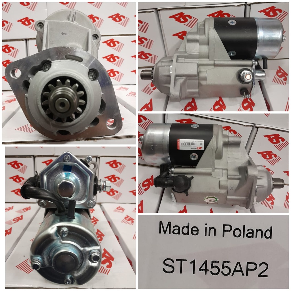ST1455AP2-KOMATSU DYNAPAC ND 12V 13T STARTER MOTOR