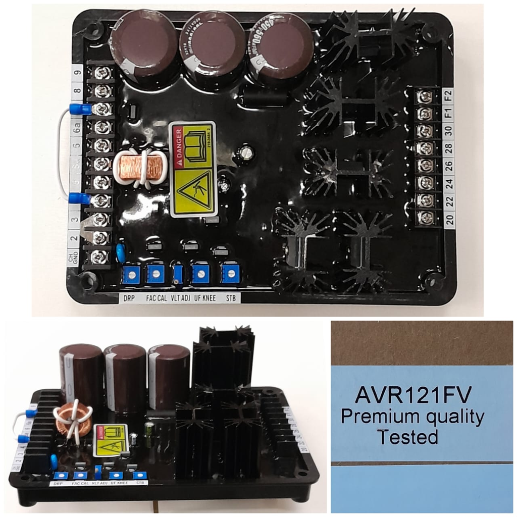AVR121FV- VR6 GENERATOR AVR VOLTAGE REGULATOR  