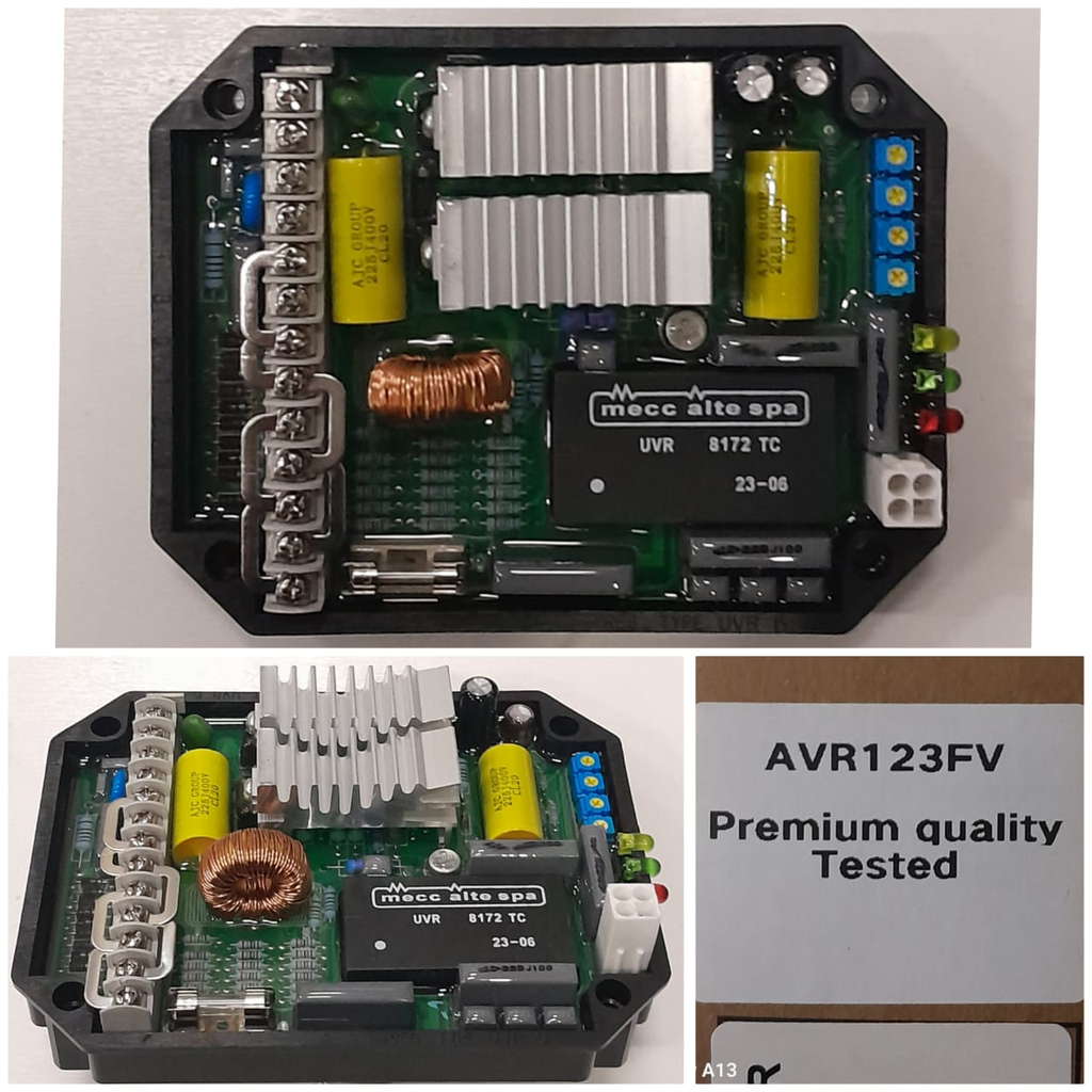AVR123FV- UVR6 GENERATOR AVR VOLTAGE REGULATOR 