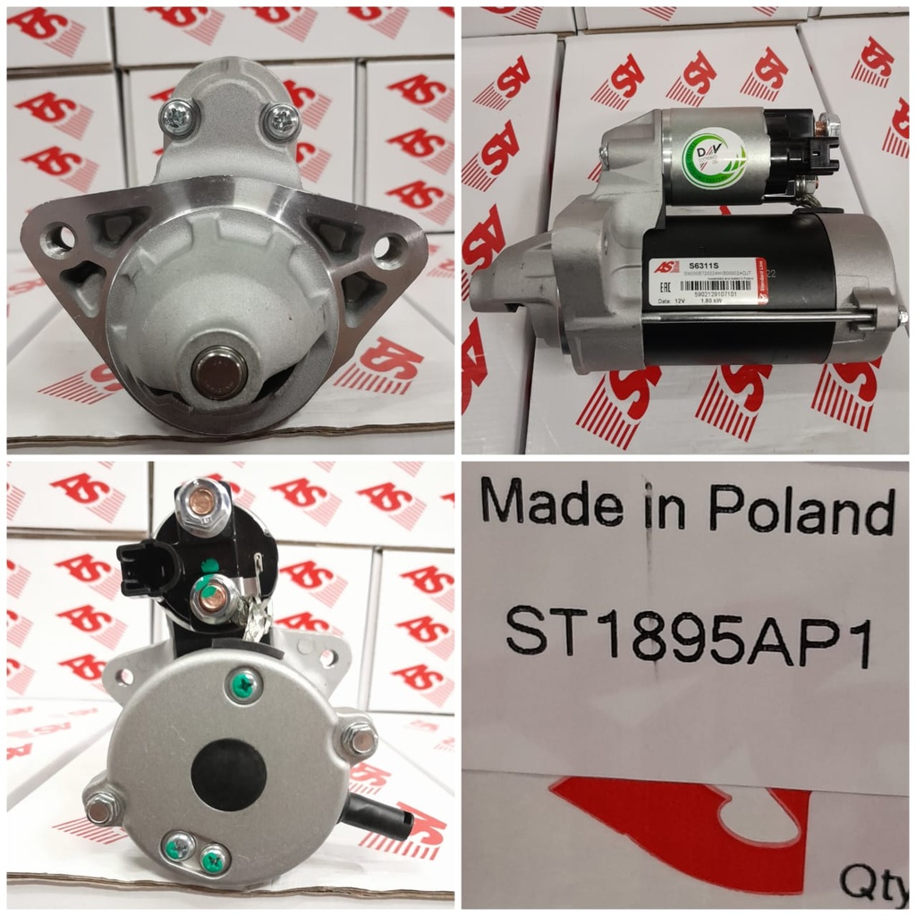 ST1895AP1-TOYOTA HIACE/HILUX OEM 12V 9T 2B STARTER