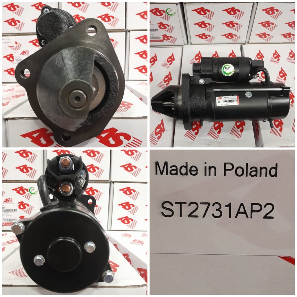 ST2731AP2-PERKIN ISKRA 24V 9T 4.2KW STARTER MOTOR