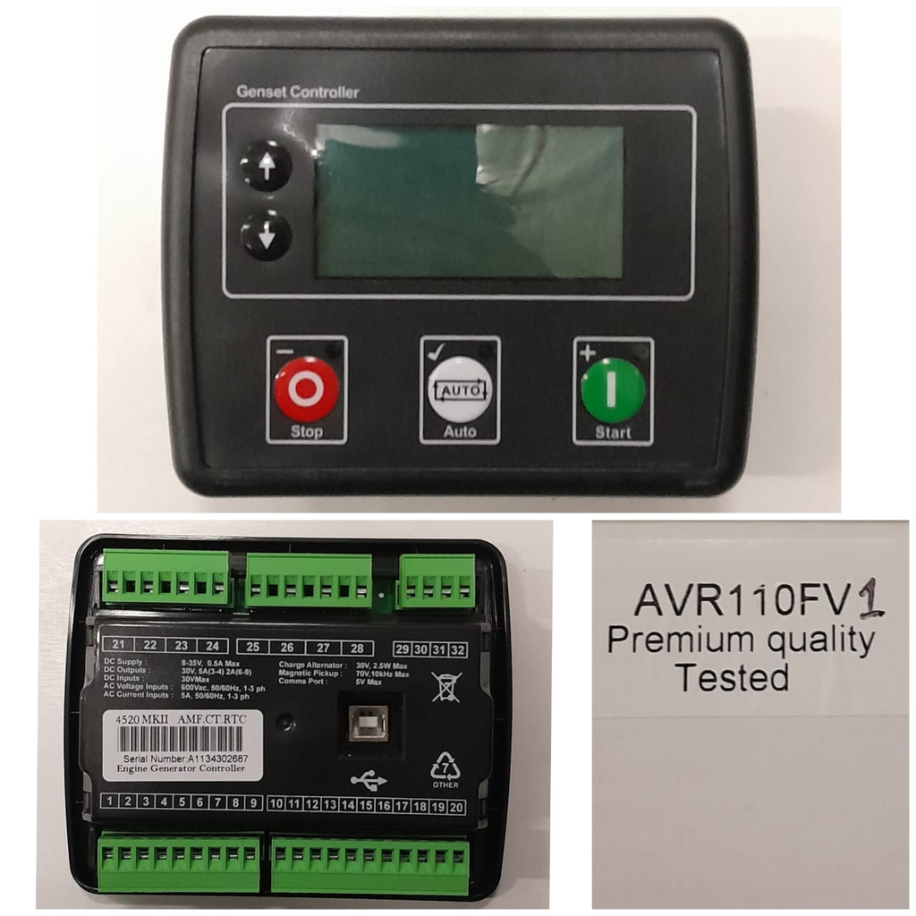 AVR110FV1-DSP4520 GENERATOR CONTROLLER 