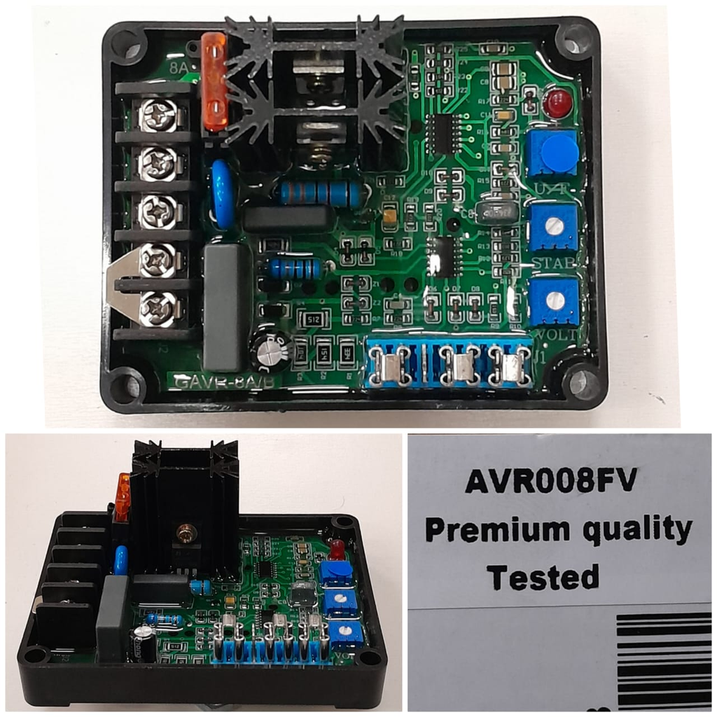 AVR008FV- GAVR8A GENERATOR VOLTAGE REGULATOR